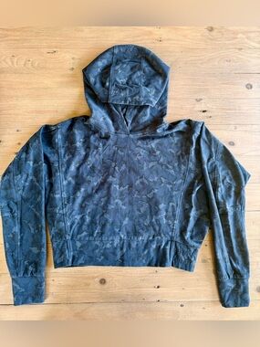 Athleta crop lightweight sweatshirt